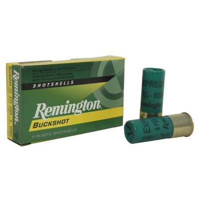 Cartucho 12 Buckshot Remington (9 bolas)