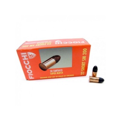 Cartucho 22 corto V200 Fiocchi