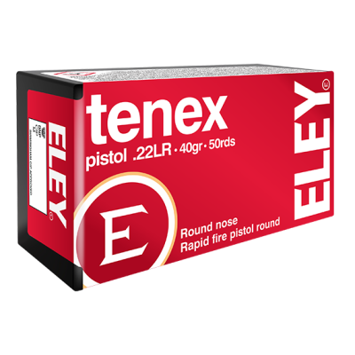Cartucho 22 Tenex Pistol Eley