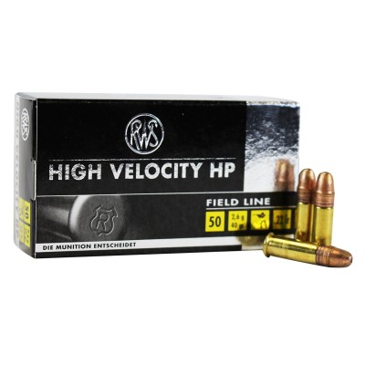 Cartucho 22 High Velocity RWS