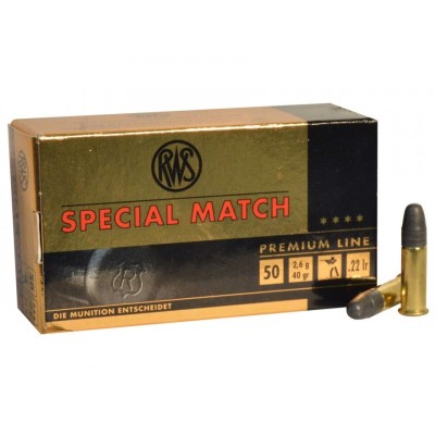 Cartucho 22 Special Match RWS