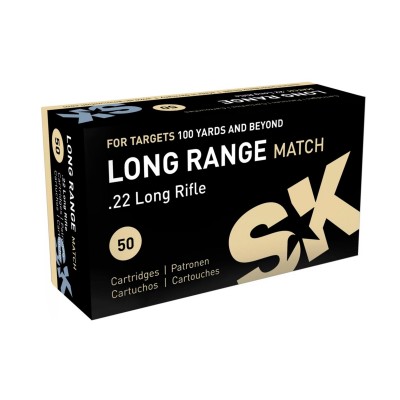 Cartucho 22 Long Range Match SK