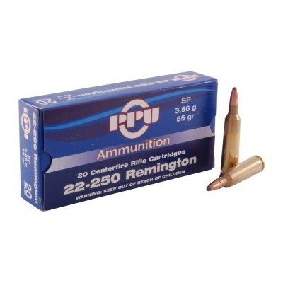 Cartucho 22-250 55gr SP Prvi
