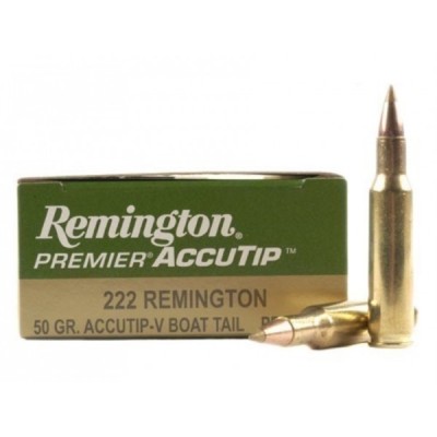 Cartucho 222 50gr Remington Accutip