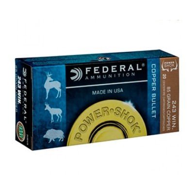 Cartucho 243 Win 80gr SP Federal