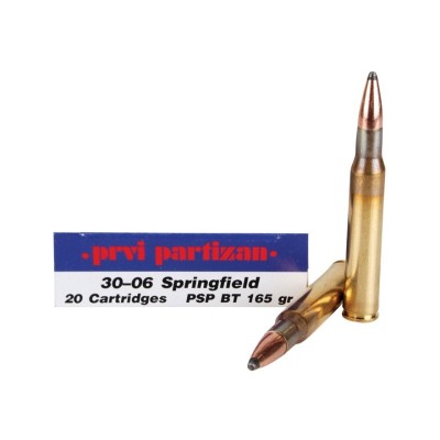 Cartucho 30-06 165gr PSPBT PRVI