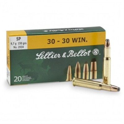 Cartucho 30-30 Win 150gr SP S&B