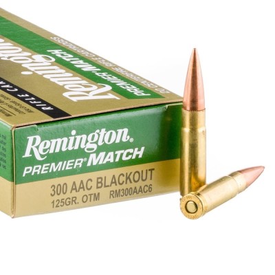 Cartucho 300 AAC Blackout 125gr Remington