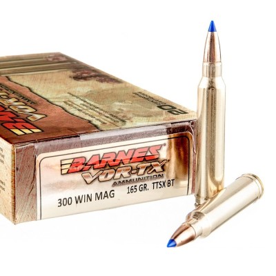 Cartucho 300 Win Mag 165gr Barnes