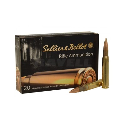 Cartucho 308 Win SP 180gr S&B