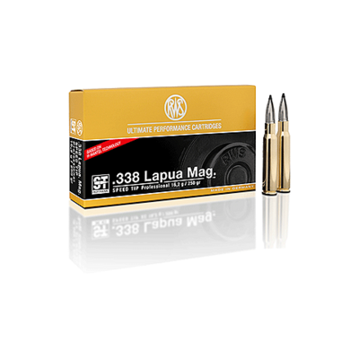 Cartucho 338 Lapua Magnum Speed Tip RWS