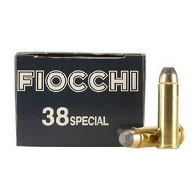 Cartucho 38 Spl 125gr SJSP Fiocchi