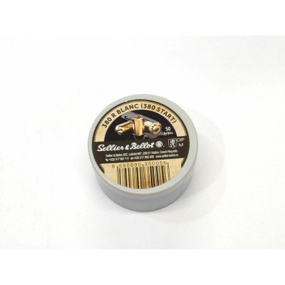 Cartucho 380 fogueo S&B (50)