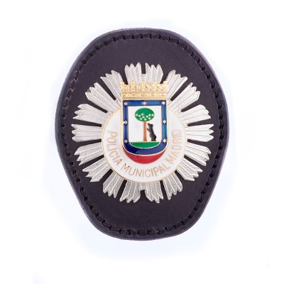Placa con pinza Policia Municipal Madrid