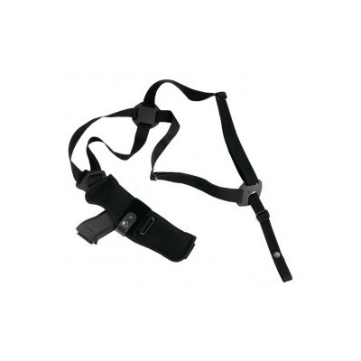 Sobaquera revolver 6\" vertical cordura negra 2