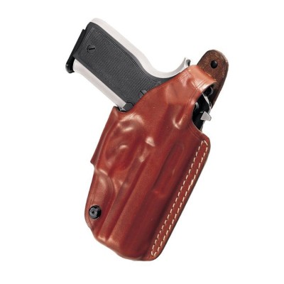 Funda cuero HK Compact 3 posiciones marron