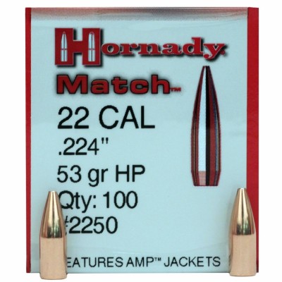 Punta 22 53gr HP Hornady