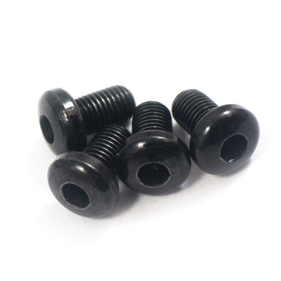 Tornillos cacha allen (4u) negros Bul 