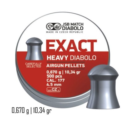 Balines 4,5 heavy EXACT JSB