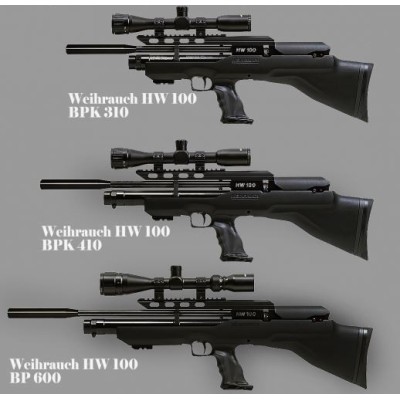 Carabina 4,5 PCP HW100 WEIHRAUCH
