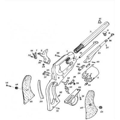 Muelle disparador Remington New Army RGT 58 UBERTI