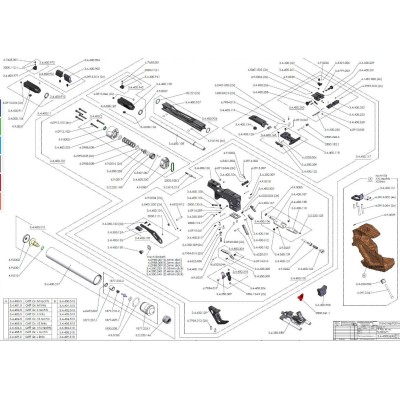 Tornillo nº30 cacha pistola P8X FEINWERKBAU