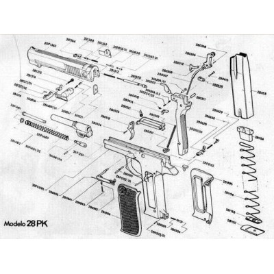 Tapon embellecedor pistola 30 PK STAR
