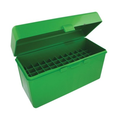 Caja portamunición verde Cal. 270 Win (60 cart.) MTM