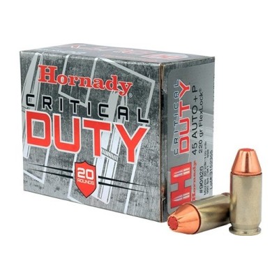 Cartucho 45 ACP 220gr Flexlock Hornady
