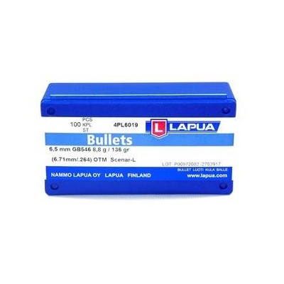 Punta 6,5 136gr Scenar Lapua
