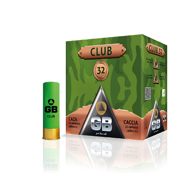 Cartucho 12 (7) 32gr club GB