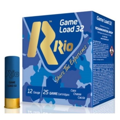 Cartucho 12 (6) 32gr Game Load RIO