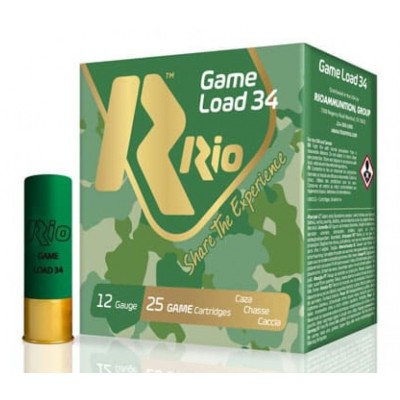 Cartucho 12 (7) 34gr Game Load RIO