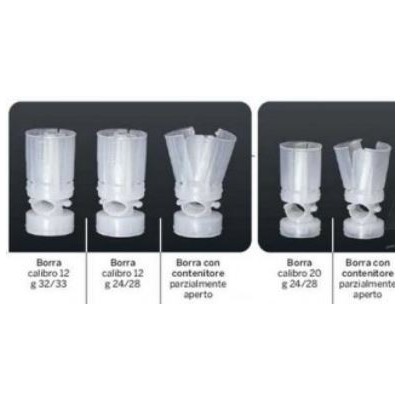 Tacos cal.12 dispersantes 32/33gr (250u) Gualandi