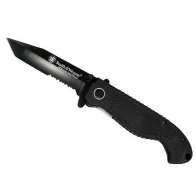 Navaja SW negra c/ sierra