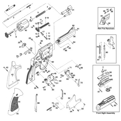 Alza revolver SW 686