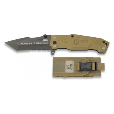 Navaja K25 cacha coyote titanium coated
