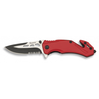 Navaja seguridad roja Albainox (5,8cm)