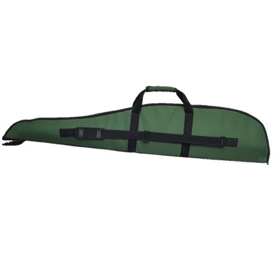 Funda rifle c/visor 118cm acolchada verde