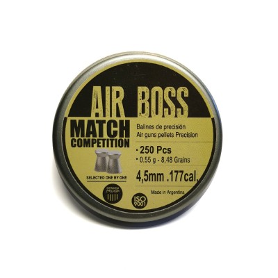 Balin 4.5 (4,52)  0.55gr Air Boss Match Competition (250unid)