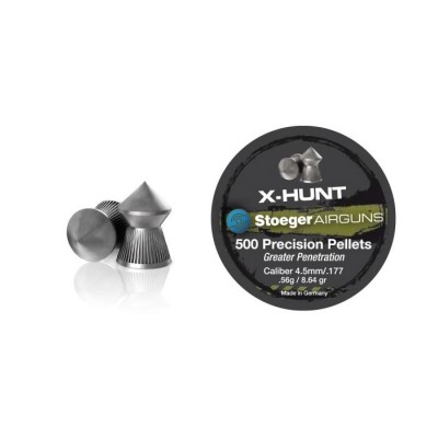 Balines 4,5mm X-Hunt  (500u) STOEGER