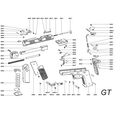 Muelle guia suave Pardini GT9