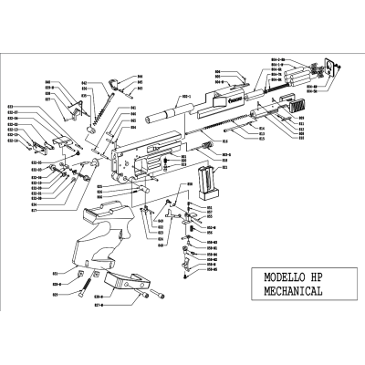 Muelle guia HP Pardini