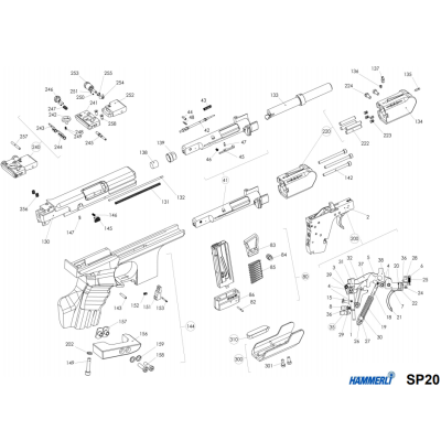 Cargador 32 Hammerli H280 / SP20 / RRS