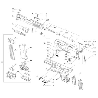 Muelle corredera PPS