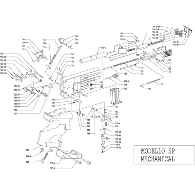 Pasador alza SP22 Walther