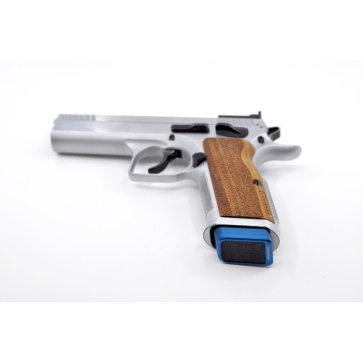 Tapa cargador Tanfoglio small frame azul Armanov