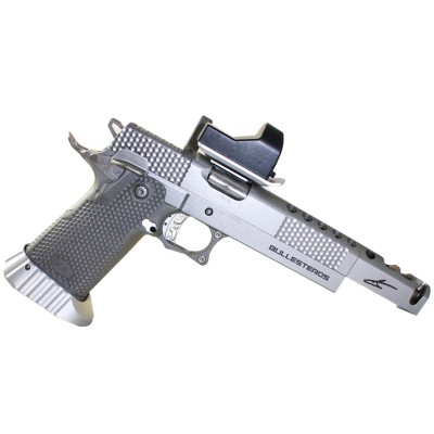 Pistola  38 SAS II Bullesteros Inox c/visor Bul