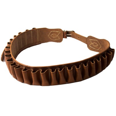 Canana cuero marron 110 cm. Ocasion