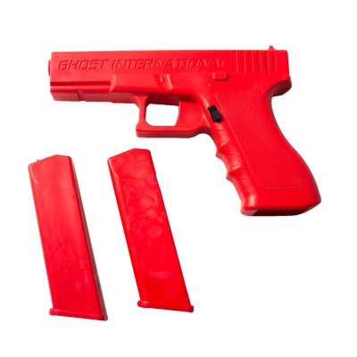 Pistola entrenamiento Glock roja Ghost